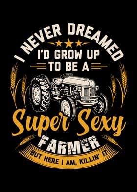 Farmer Tractor Lover