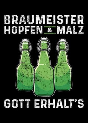 Bier Hopfen Und Malz Erhal