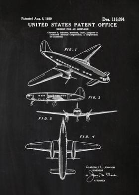 81 1939 Lockheed Airplane