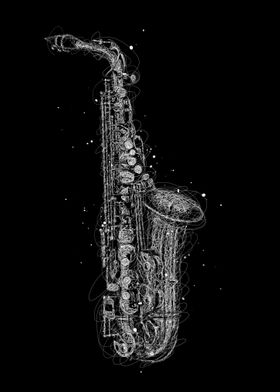 saxophone scribbles