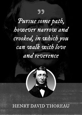 Henry David Thoreau Posters Online - Shop Unique Metal Prints