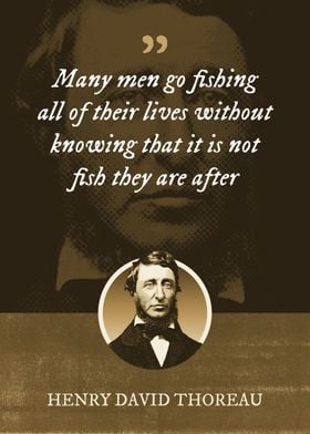 Henry David Thoreau Posters Online - Shop Unique Metal Prints