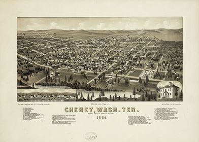 Cheney Washington 1884