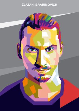 Zlatan Ibrahimovich Popart