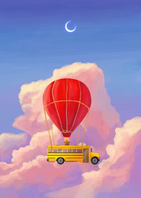 Bus Air Balloon