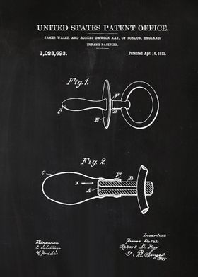 91 1912 Pacifier Patent