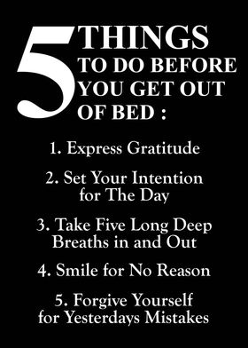 5 Thing to Do After WakeUp