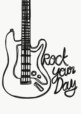 Rock your day guitar