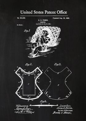 83 Diaper Patent 1899