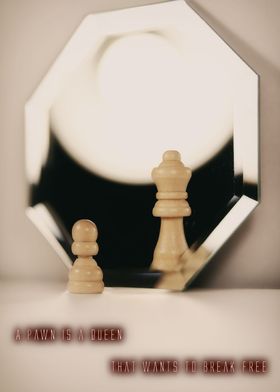 A pawn is a queen III
