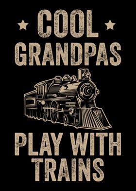 Cool Grandpas Play With Tr