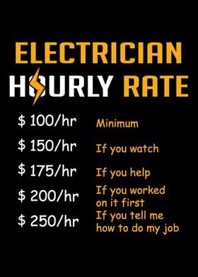 Hourly Rate Electrician Gi