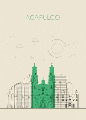 Acapulco Skyline