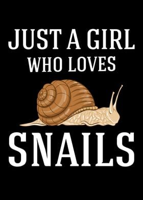 A Girl Who Loves Snails