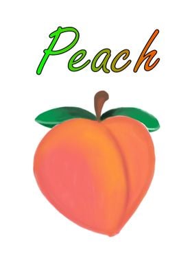 Peach Emoji