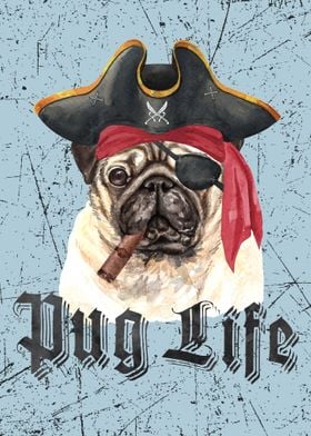Funny Pug life