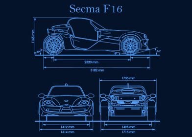 Secma F16 Blueprint2015