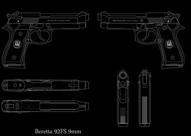 Beretta 92FS 9mm