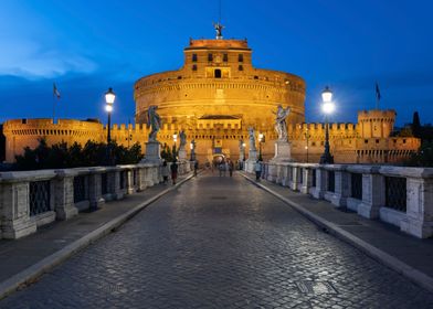 Castel Sant Angelo In Rome