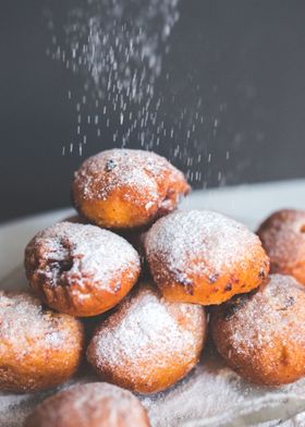 Dusted Doughnuts