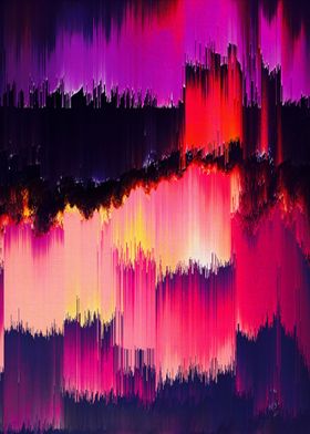 Abstract Glitch Pixel 638