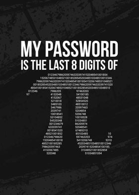 My Password
