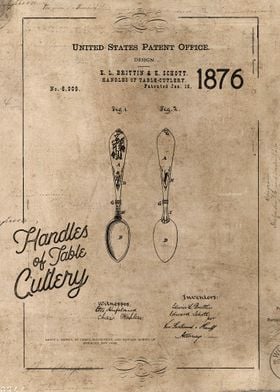Patente cuchara 1876