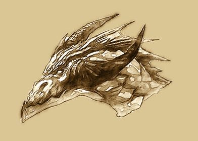 Dragon drake portrait x8