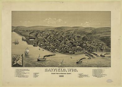 Bayfield Wisconsin 1886