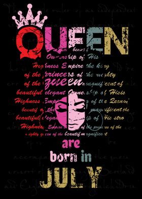 Queen Are Born In July	