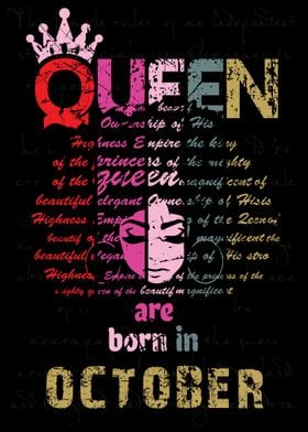 Queen Are Born In October