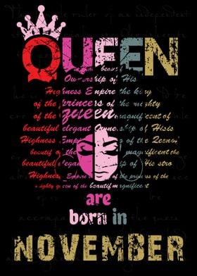 Queen Are Born In November
