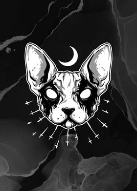 Black Metal Cat