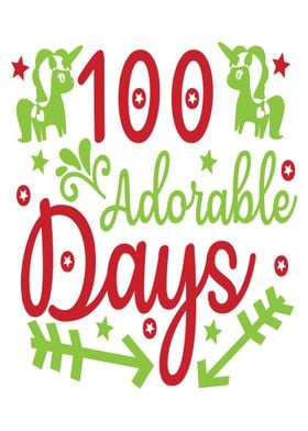 100 adorable days