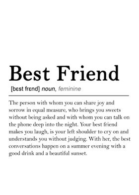 Best Friend feminine