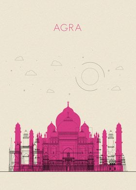 Agra Skyline