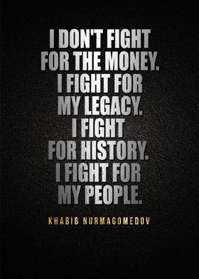 khabib nurmagomedov quote