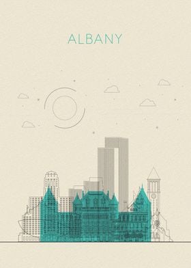 Albany Skyline