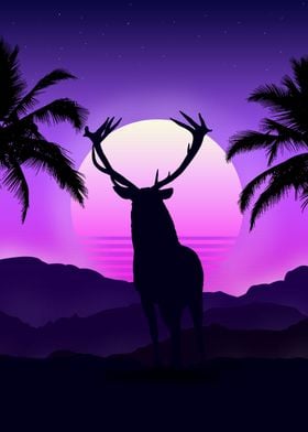 deer synthwave