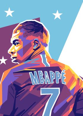 Klyan mbappe wpap art