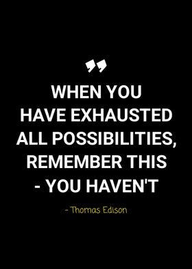 thomas edison quotes