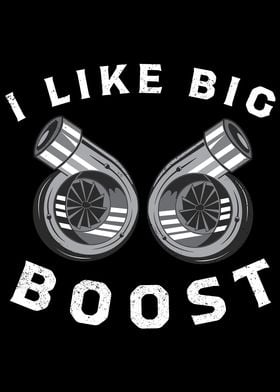 I like big boost Car Gift