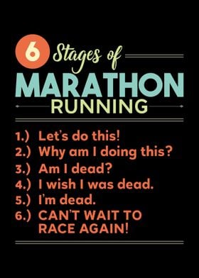 Stages Of Marathon Running