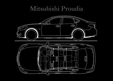 Mitsubishi Proudia 2012  