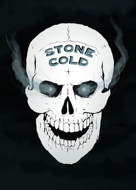 stone cold steve austin skull wallpaper