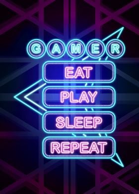 Gamer Activities Poster