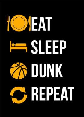 eat sleep dunk repeat