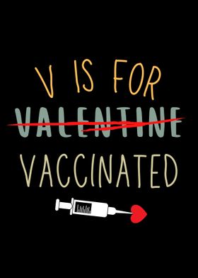 V is For Vaccine Valentine
