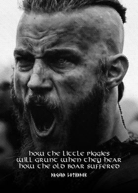 Motivation Ragnar Lothbrok Quotes Ragnar Lothbrok Quotes' Poster By Bestselling Displate | Displate
