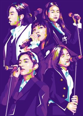 RED VELVET POP ART